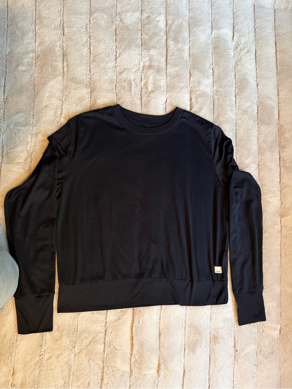 Vuori Daydream Crew, Black, Size Large